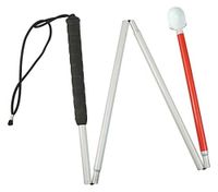 Europa Folding Cane w-Reizen Marshmallow Hook Tip- 52-in.