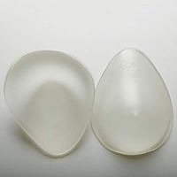 1Pair Mastectomy Silicone Breast Forms Women Soft Bra Inserts Waterdrop Shaped Breast Enhancers for Bras Swimsuits,2,600g/Pair/6x5x2in