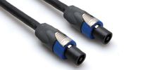 Hosa SKT Edge 12 Gauge Speaker Cables speakON to speakOn - (75 Feet) (Black)