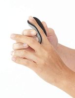 Neo G Easy-Fit Finger Splint - Support for Trigger Finger, Mallet Finger, Baseball Finger, Strain, Sprains, Broken Fingers, Basketball - Patented Design - Class 1 Medical Device - X-Large - 8cm/3.1in