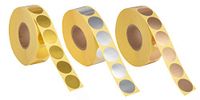 Paper Junkie Round Silver Dot Envelope Sticker Rolls (3000 Pieces)