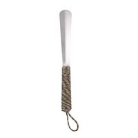 SUPVOX Stainless Steel Shoe Horn Long Handle Metal Shoehorn Shoe Slider Stick Shoes Accessories for Women Men The Aged