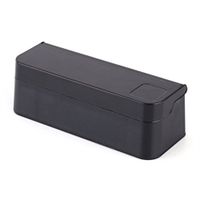 ROSEBEAR Auto Car Portable Plastic Coin Holder Loose Change Storage Box Small Container Removable Folding Creative Coins Organizer Case for Cars, Homes, and Offices