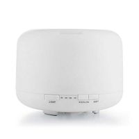 KIICN LED Humidifier Aroma Diffuser Creative Warm Light Ultrasonic Essential Oil-500ml Aromatherapy Atmosphere Rendering Machine(16x16x12cm)