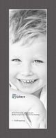10x30 Cinder / Charcoal Custom Mat for Picture Frame with 6x26 opening size (Mat Only, Frame NOT Included)