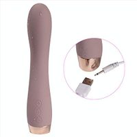 Portable Massager USB Rechargeable Waterproof Vibrate Wand with 10 Vibration Modes Mini Whisper Quiet Waterproof Handheld Cordless for Neck Shoulder Foot Back Calf Body Massage Recovery Muscle Aches