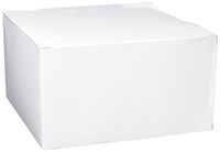 amscan Gift Box, 9" H x 9" W x 5" D, White