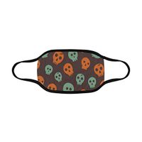 InterestPrint Washeable Reusable Mouth Mask Halloween Anti Dust Half Face Mouth Mask for Men Women Dustproof