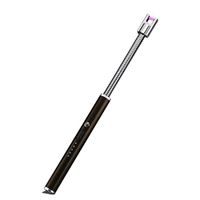 Electric Arc Lighter-Electronic Candle Longs Lighter with 360°Flexible Long Ignite Neck,Windproof USB Rechargeable Plasma Flameless Easy Candle Lighter for Camping,Hiking,BBQ,Birthday Candle