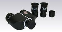 William Optics Binoviewer w/ 2 20mm Eyepieces & 1.6x Barlow Nosepiece E-BINO-P