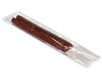 Pack Of 100, 1.2 Mil Compostable Solid Clear Cellophane Bags 2 X 10"