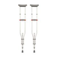 Walkers Lxn Adjustable Height Adult Foldable Axilla Crutches- 1 Pair