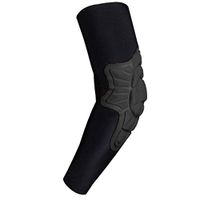 NewPinky Breathable Elbow Brace Pads Guard Compression Padded Arm Support Sleeve Protector for Skateboarding Basketball Football
