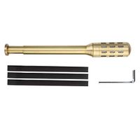 Duevin Portable Copper Moxa Roll Burner Moxibustion Body Therapy Massage Stick for 0.7cm Moxa Stick