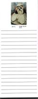 Shih Tzu Magnetic List Pads - Set of 2
