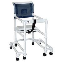 MJM International WT418-OR-3TW-T Wood Tone Outrigger Walker for Tall Patients, 300 oz Capacity, 52.75" Height x 35" Length x 30.5" Width, Royal Blue/Forest Green/Mauve/Tan