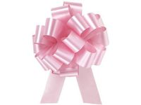 PMU Pull String Bows Pink 8 Inch 20 Loops (2 & 1/2 Inch Ribbon) (10/pkg) Pkg/1