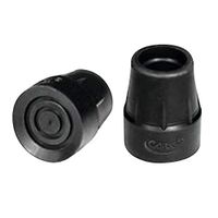 Carex Replacement Cane Tips, Cane Tips Blk 1 in, (1 PACK, 2 EACH)