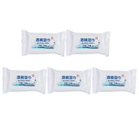 Exceart 100pcs Alcohol Cleaning Wipes Disposable Hand Wipes Skin Cotton Swab Pieces Wet Wipes Disinfect Wipe