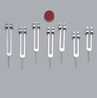 Chakra Tuning Forks Set - 7 Tuning Forks Weighted with Pouch and Free Activator