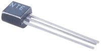 NTE Electronics NTE199 NPN Silicon Transistor, Low Noise, High Gain Amplifier, TO92 Type Package, 70V, 0.1 Amp