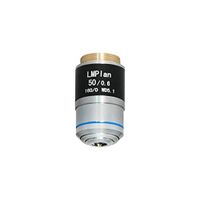 BoliOptics 50X Long Working Distance LM Plan Achromatic Metallurgical Microscope Objective Lens Working Distance 5.1mm MT05073631