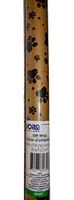 Viola Kraft 30 in x 10 ft Continuous Gift Wrap Roll Wrapping Paper ~ Paw Prints 809393