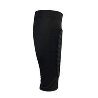 1PC Men Women Premium Calf Compression Sports Socks for Shin Splint Calf Pain Relief Knee Stockings Cycling, Maternity, Travel (Black, L)