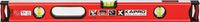 Kapro 985-41X-72 Apollo Box Level with Magnified Vial and Plumb Site, 72-Inch Length