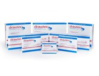 Drawtex Hydroconductive Dressing with Levafiber 3" x 3" [Box of 10]