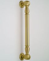 Jaclo G60-16-PB Straight Smooth with End Caps Grab Bar, Polished Copper