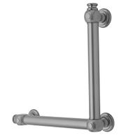 Jaclo G60-12H-16W-LH-PCU - G60 12H x 16W 90° Left Hand Grab Bar