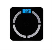 Lfsp Electronic Scales, Digital Scales Smart Bluetooth Electronic Digital Body Fat Scale Tempered Glass Portable Health Weight Scale Floor Scale Suitable for Bedroom, Bathroom High-Precision Scales