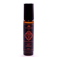 Chakra Balancing 100% Pure Aromatherapy Roll On Essences Pure Therapeutic Grade Essential Oils Root, Sacral, Solar Plexus, Heart Chakra, Throat Chakra, Brow Chakra (Root Chakra 1)