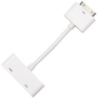 [iOS9 Compatible] LECMARK AV Digital 30-pin Adapter to HDMI to Connect Apple iPhone 4/4S and iPad 2 Apple iPad3 iPod Touch to TV Monitor Projector HD Device