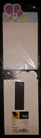 Magnetic Memo Notepad - 2 Valentine Peace Sign Heart Pads, 6.7"x3.5"