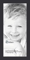 16x36 Smooth Black / Black Custom Mat for Picture Frame with 12x32 opening size (Mat Only, Frame NOT Included)