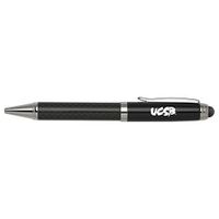 LXG, Inc. University of California, Santa Barbara-Carbon Fiber Stylus Ballpoint Pen-Black