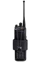 Bianchi Accumold 7323 Adjustable Black Radio Pouch (Size: 1)