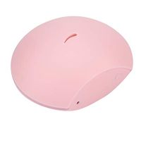 Garosa Aroma Diffuser Mini USB Air Humidifier Cute Essential Oil Diffuser USB Ultrasonic Aroma Diffuser Mute Colorful Patted Night Light 80ml(Pink)