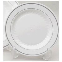 Masterpiece Plas Dnnr Plt 9In Whi 10/12