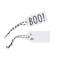 Boo! Gift Tags for Halloween - Party Supplies - Wrappings - Misc Wrappings - Halloween - 24 Pieces