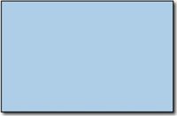 Single Flat Cards, 5 1/2" x 8 1/2" Blue - 500 Flat Cards