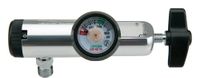 Oxygen Regulator Standard Body - CGA870, 0-4 LPM, DISS Outlet with Black Color Coded Gauge Protector and tee Handle