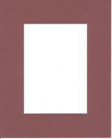24x36 Brick Red Picture Mats Mattes Matting with White Core, for 20x30 Pictures