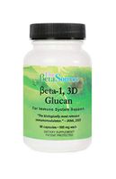 Beta-1, 3D Glucan 500 mg 60 Count