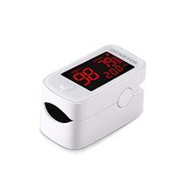 MIPAHI Pulse Oximeter Fingertip, Blood Oxygen Saturation Monitor, Heart Rate and Fast SPO2 Reading Oxygen Meter, Portable Oxygen Sensor, Large OLED Display - Portable Oximeter with Lanyard