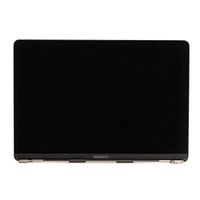 FirstLCD TopFull Screen Replacement for MacBook Pro A1707 2016-2017 Retina LCD Display Assembly 15.4" Repair Part 661-06375 （Space Gray）