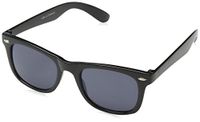  Black Retro 80'S Aviator Unisex Sunglasses