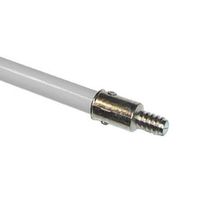 HUB City Industries FG-60WMT 60" x 15/16" White Fiberglass
